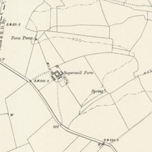 Manor of Sugars Well map