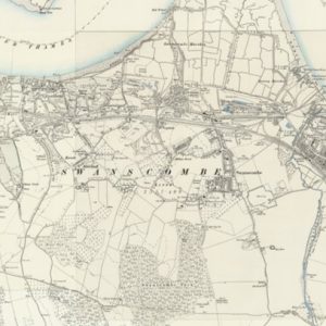 Barony of Swanscombe map
