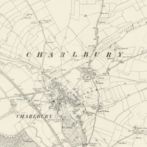 Manor of Tapwell, Charlbury map