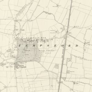 Manor of Tempsford map