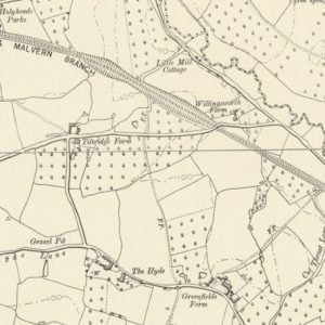 Manor of Tiltridge map