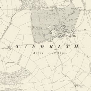 Manor of Tingrith map