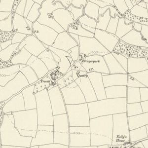 Manor of Trevell map