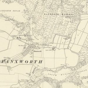 Manor of Tunsted, Randworth map