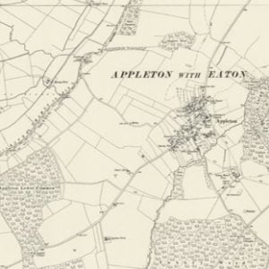 Manor of Tynteyns, Appleton map