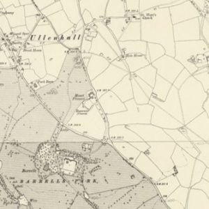 Manor of Ulnall Henley, Ullenhall map
