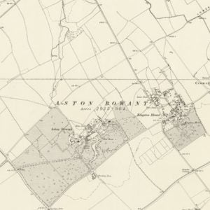 Manor of Verneys Fee, Aston Rowant map