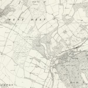 Seat of the Barony of West Dean map