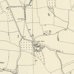 Manor of Woodend map