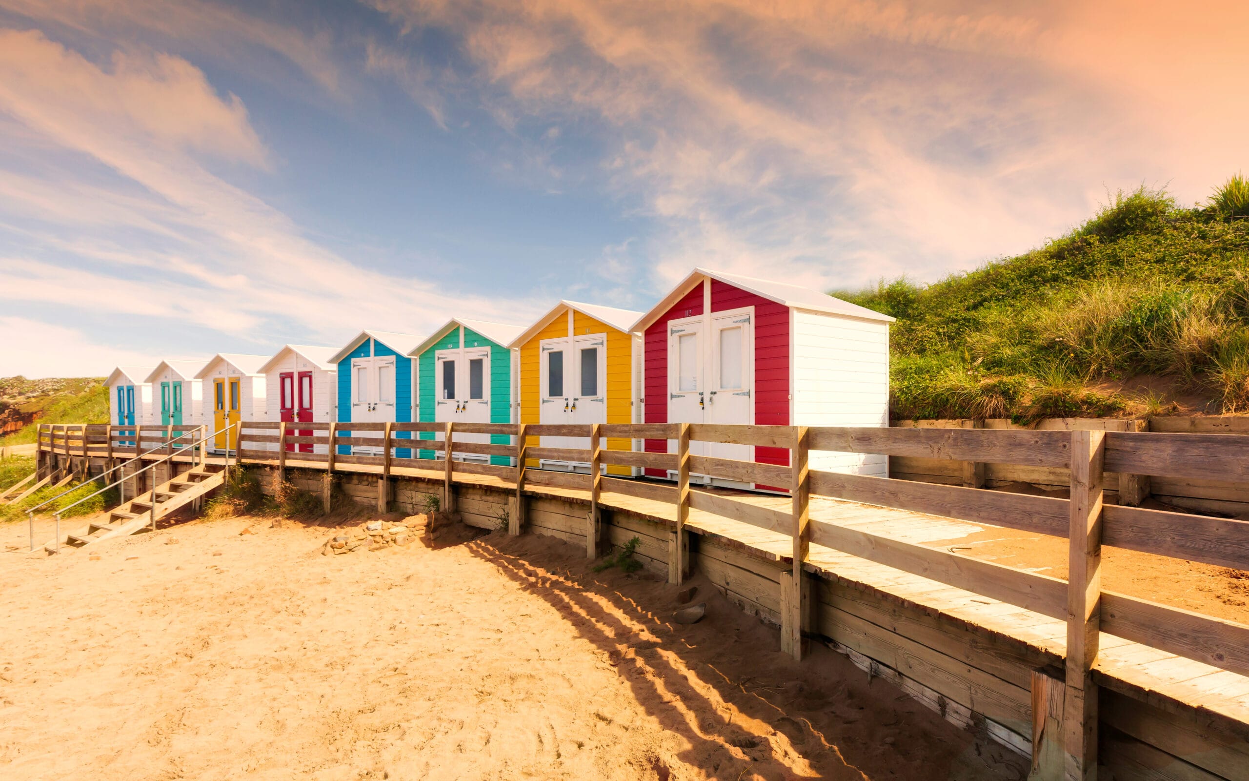 Beach Huts for the Summer