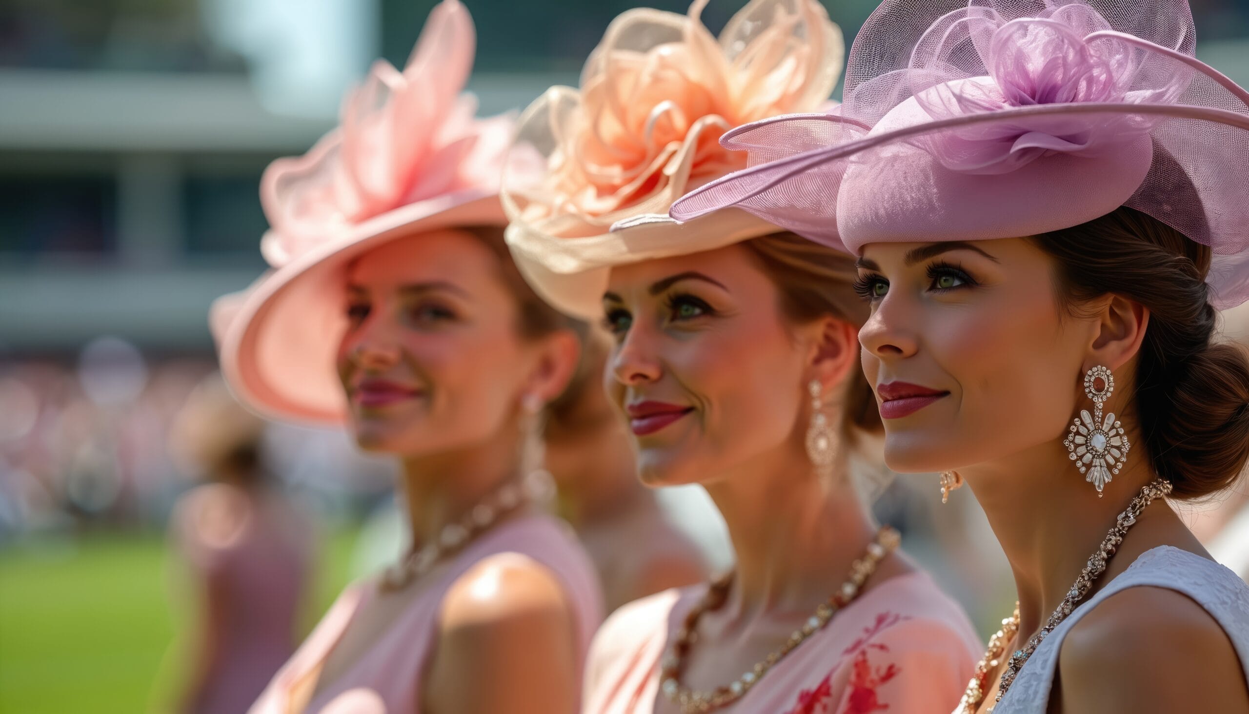 Ladies in hats at Royal Ascot